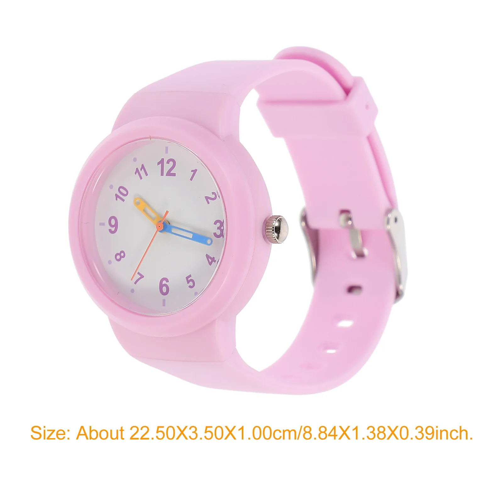 1pc Waterproof Watch Premium Wrist Watch Bright Smooth Durable Safe Eco-Friendly Gift For Exam Outdoor