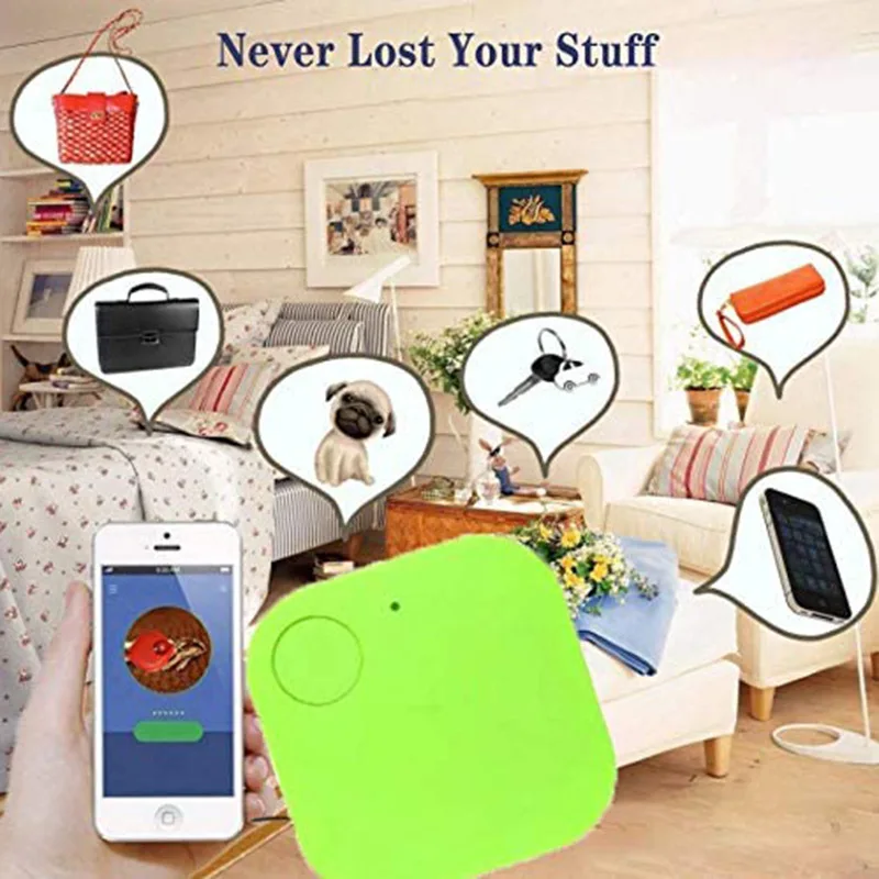 Nowy Mini Anti Lost Alarm Wallet KeyFinder Smart Tag Bluetooth Tracer GPS Locator Keychain Pet ITag Tracker Key Finder