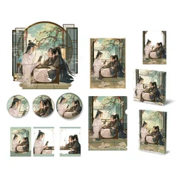 Sunsyea MDZS Mo Dao Zu Shi Official Merch TX Series Badge Acrylic Stand Folder Acrylic Board Cards Wei Wuxian Lan Wangji