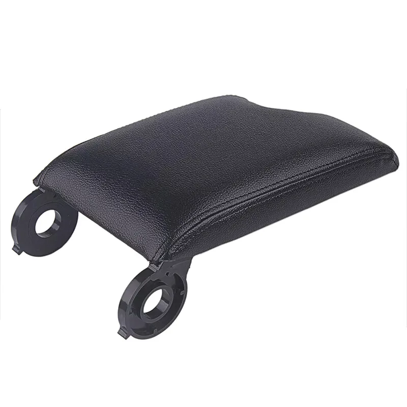Car Center Console Armrest Cover Kit for BMW E46 1998-2006 Fiber Leather Car Armrest Left Driver Automotive Interior Accessories