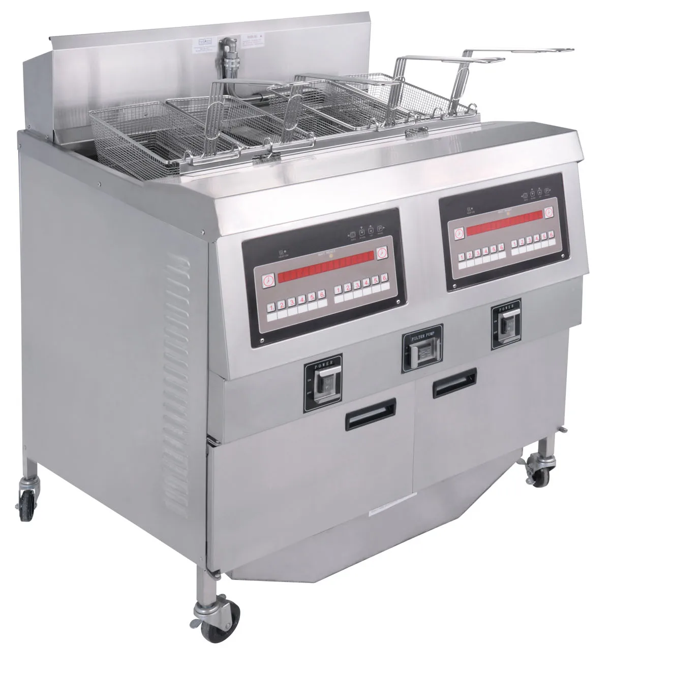 Deep Fryer Lpg Commercial Chicken/Deep Fryer Oil Filtration/Commerical Deep Fryer