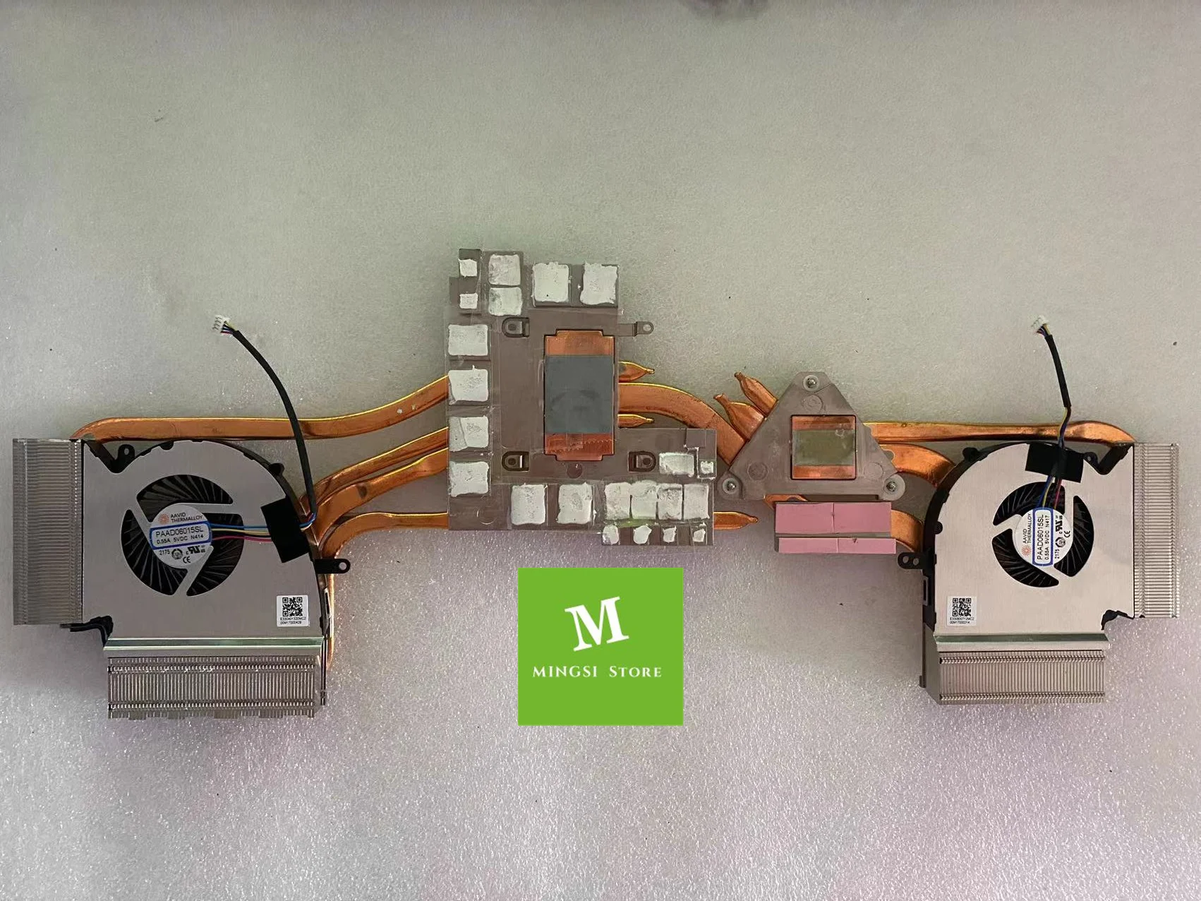 Imagem -02 - Dissipador do fã para Msi Ge75 Raider 10sfs Ms17e9 2070 Genuíno