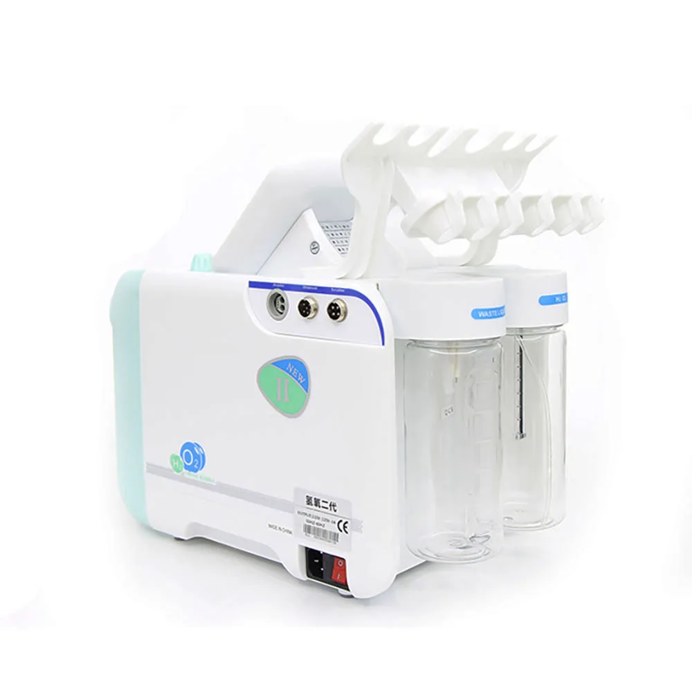 Wasserstoff Sauerstoff Gesichtsmaschine Tiefenreinigung RF Lifting Straffung Mitesser Entfernung Hautpflege Wasser Dermabrasion Schönheitsgerät – Detail 6
