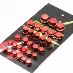 30pcs/set Motorcycle color screw cap decoration for YAMAHA XV 950 RACER TDM 900 MT-125 MT125 MT-01 V-MAX