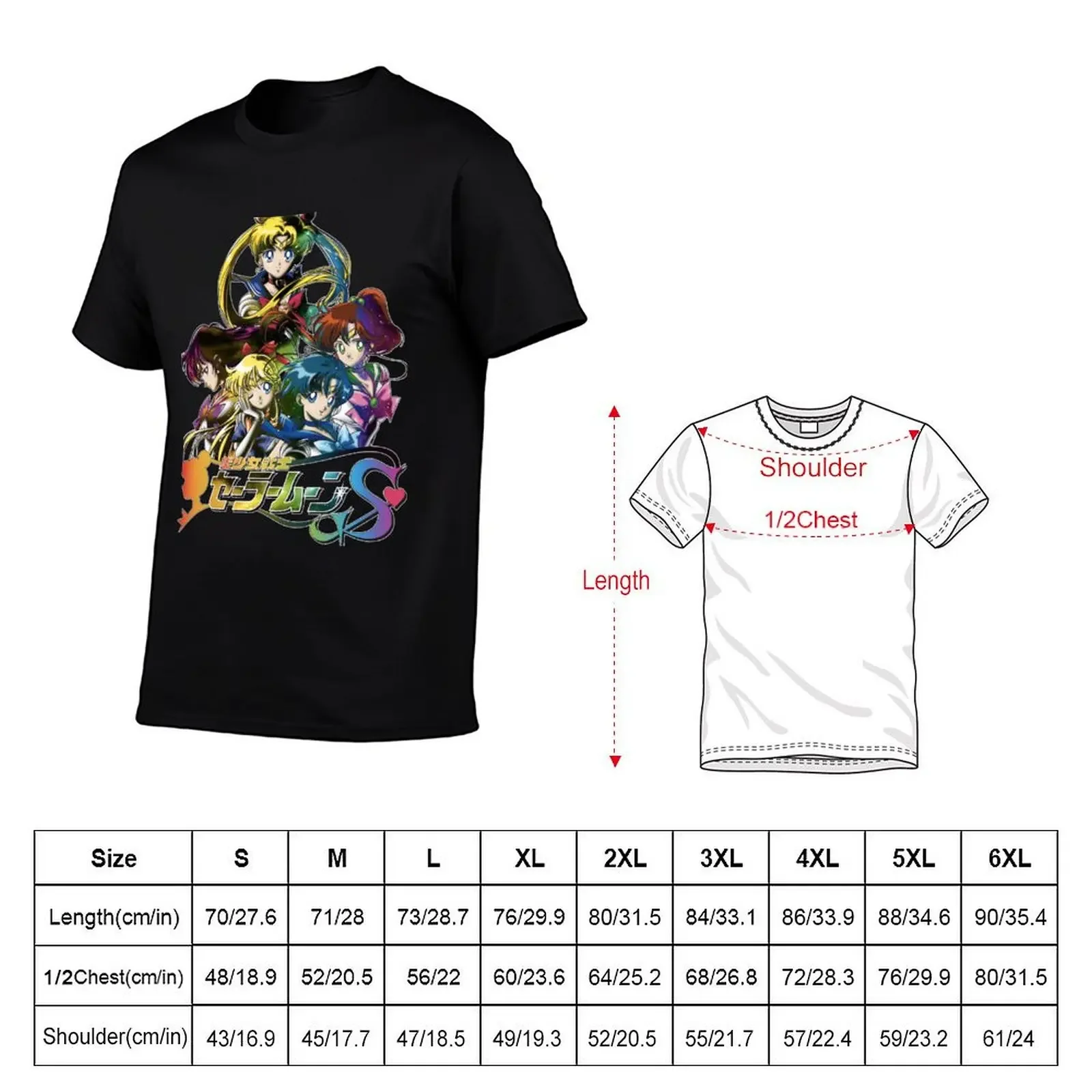 Super S - the 2022 edit. T-Shirt sweat vintage anime shirt sports fans plus size clothes t shirts for men pack