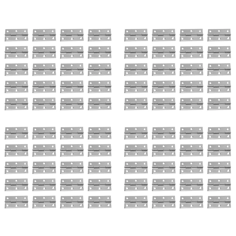 

ABRU-2,5 дюйма, 6 монтажных отверстий, стыковые петли из нержавеющей стали, 80 шт. (упаковка из 80 шт.)