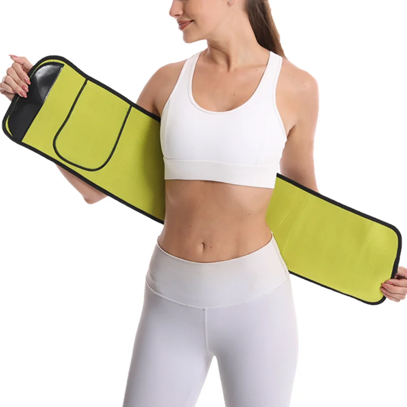 Women Sauna Suits Waist Trainer Slimming Belts Fitness Cincher Belly Control Corset Sweat Fat Burning Weight Loss Waist Trimmer