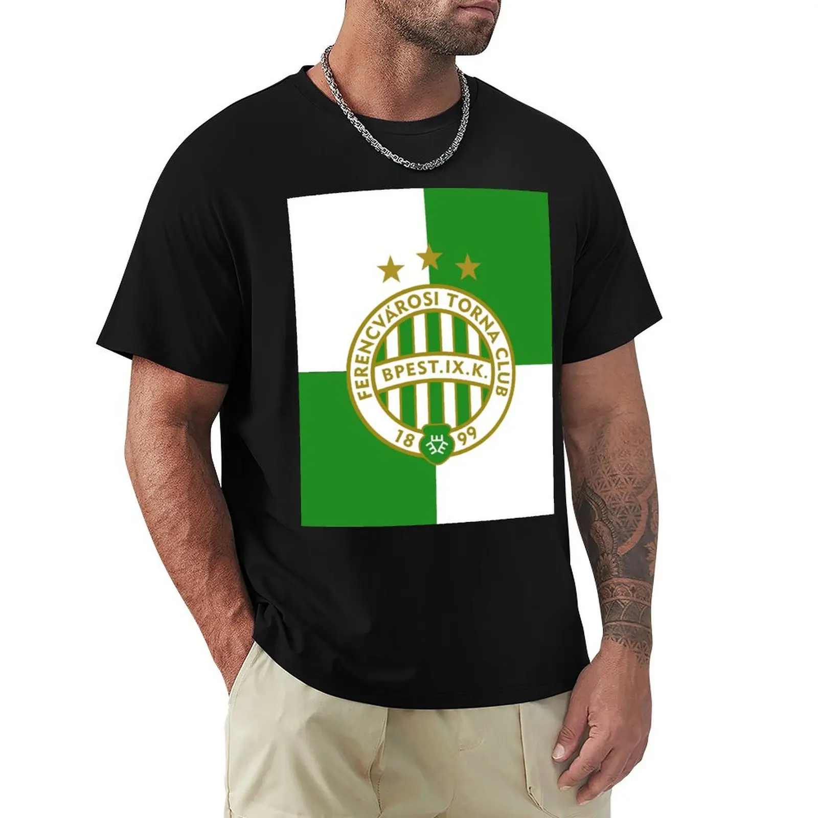 

Ferencvárosi Torna Club T-Shirt customs design your own anime t shirts funny shirt cotton men clothes