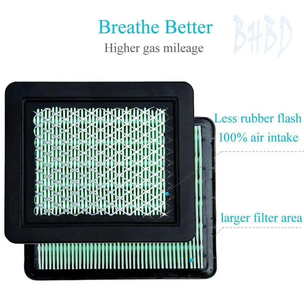 

BHBD-5 Pcs 17211-Zl8-023 Air Filter, Compatible & 1Pcs 17220-Zm0-030 Air Filter Case Housing + 1Pcs 17231-Z0L-050 Cover