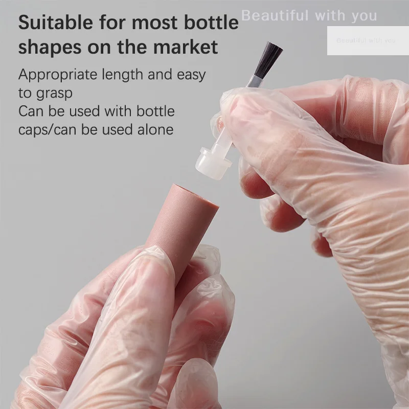 10 pezzi pennelli di ricambio per smalto per immersione pennelli applicatori liquidi strumenti per manicure pennello per gel strumento di pittura per unghie di bellezza fai da te