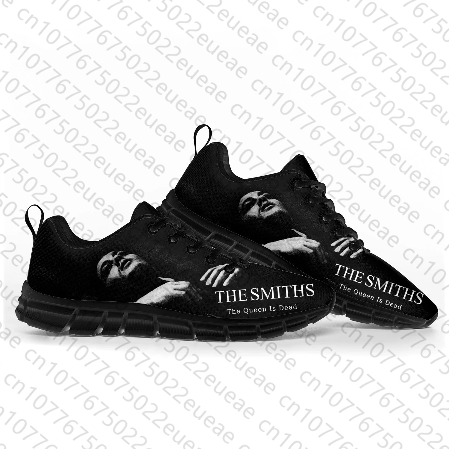 The smith sepatu Band Rock pria wanita, sneaker olahraga warna hitam anak-anak remaja, kustom kasual Untuk pasangan