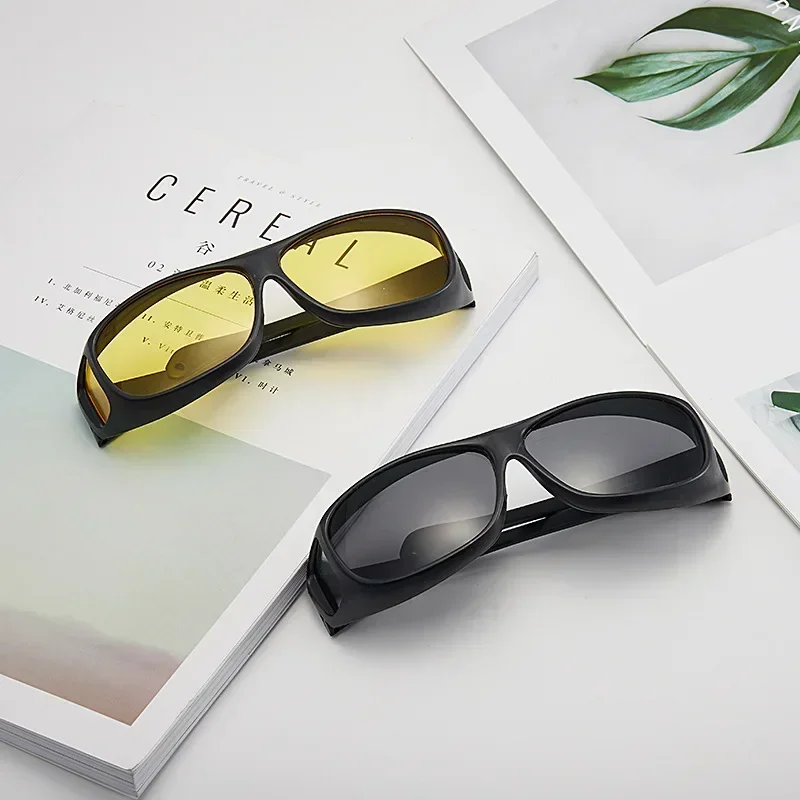 Universal Fashion Car Night Vision Driving Glasses Anti-Glare Motorcycle Bicycle Driver Goggles UV Protection Sunglasses Eyewear image 4
