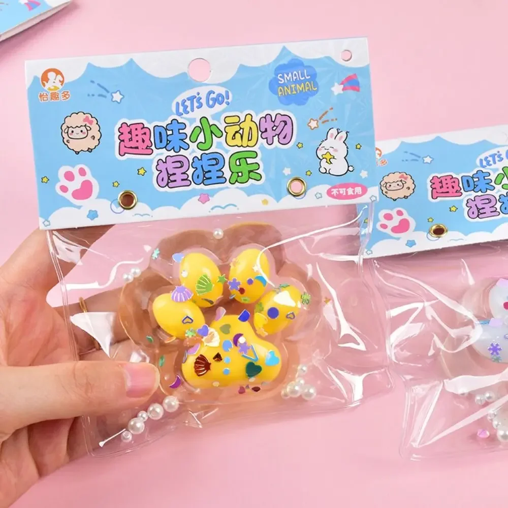 HOT Kat Poot Decompressie Speelgoed Kawaii Cartoon Antistress Squishy Stress Langzaam Stijgende Speelgoed voor Volwassen Kinderen Stretch Squeeze