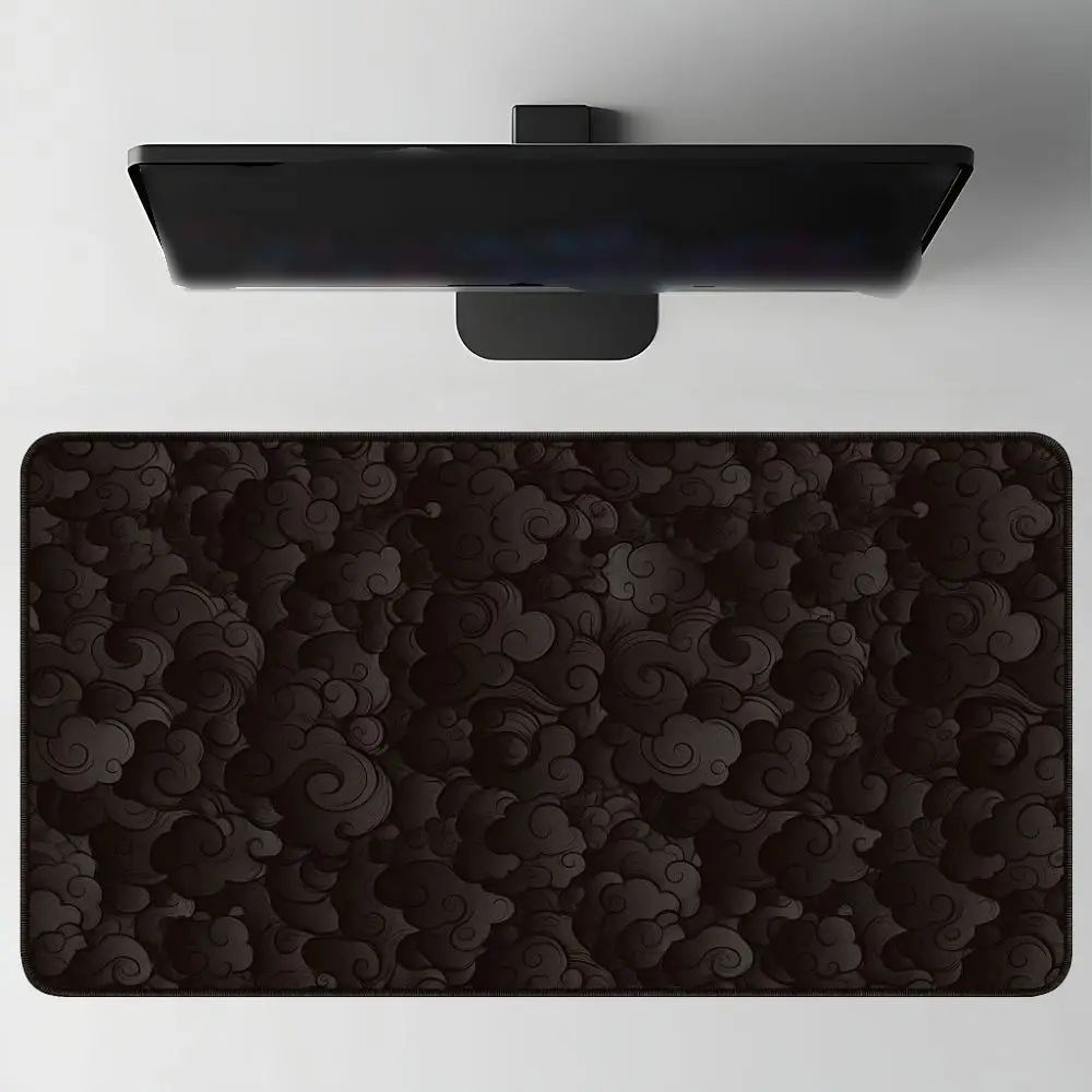 

900*400MM Japanese Cloud Mouse Pad Rubber Creative Gaming Mouse Pad Desk Protector 4mm Thickened Keyboard Mats Workers/Students