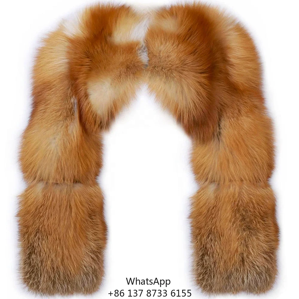 Long Sleeve Short Natural Fox Fur Jacket Women 2023 Autumn Luxury Fox Fur Crop Top Streetwear Female