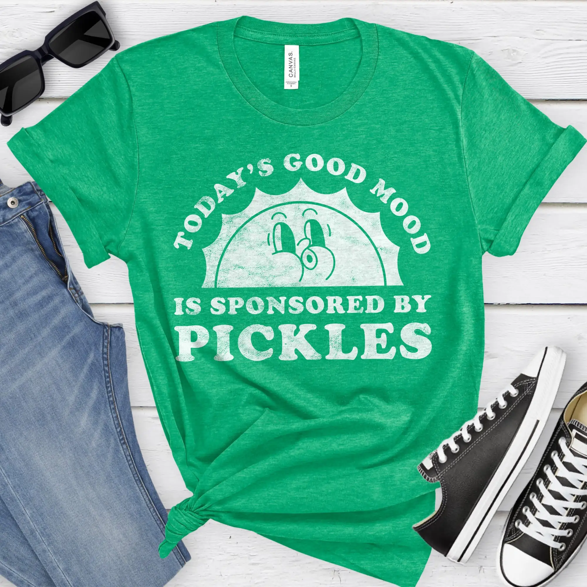 Pickles T Shirt Funny Pickle Lover For Men Or Women I Love Heart