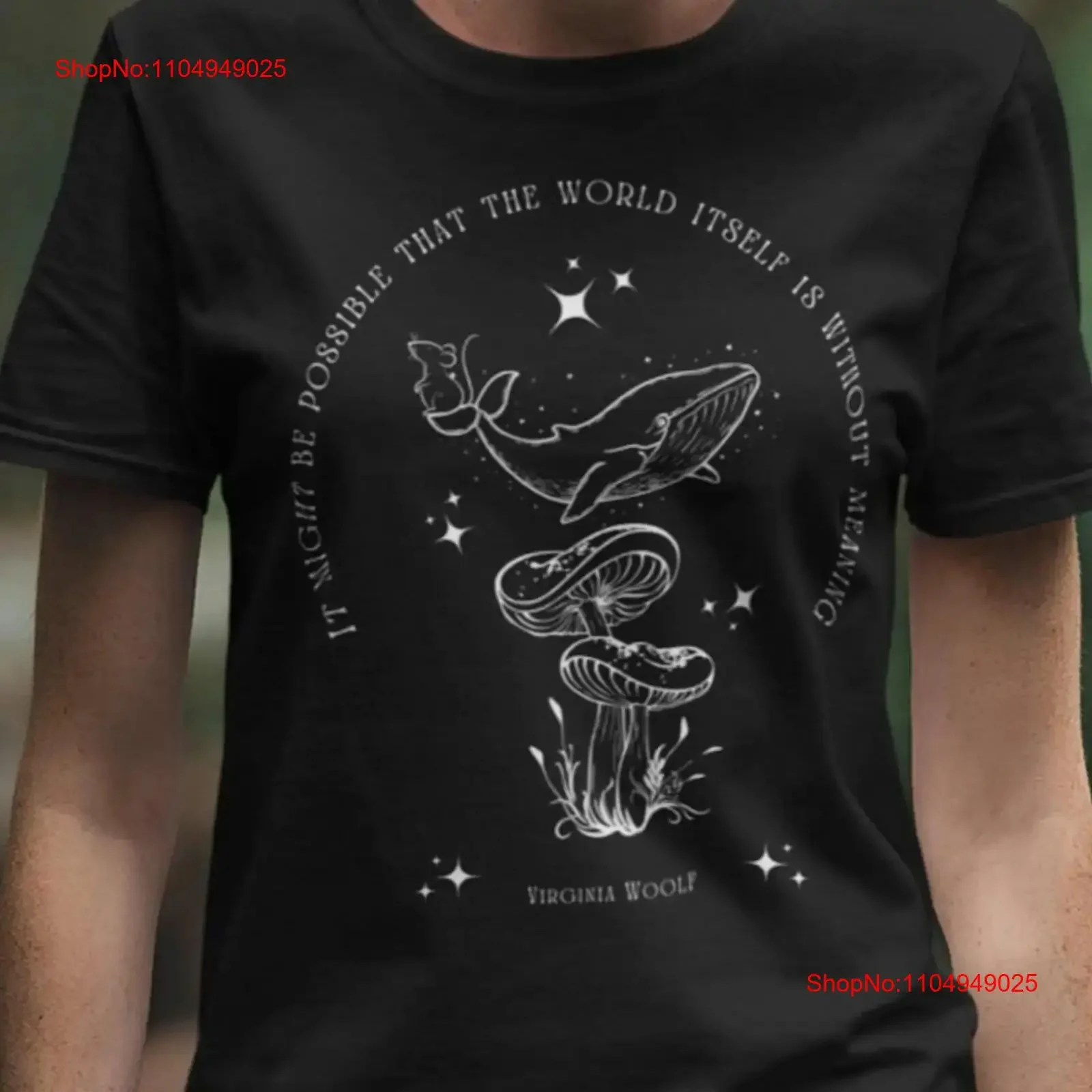 

Dreamcore Mori Kei Mushroom T Shirt Dark Academia Weirdcore Clothes Whale Shark PoeT Fairycore Clothing Goblincore Witchy