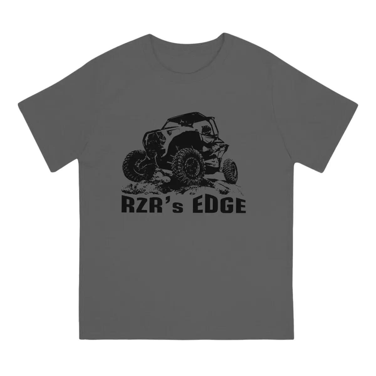 Men's Rzrs EDGE Blk T Shirt RZR Pure Cotton Tops Novelty Short Sleeve Round Collar Tees Birthday Gift T-Shirts