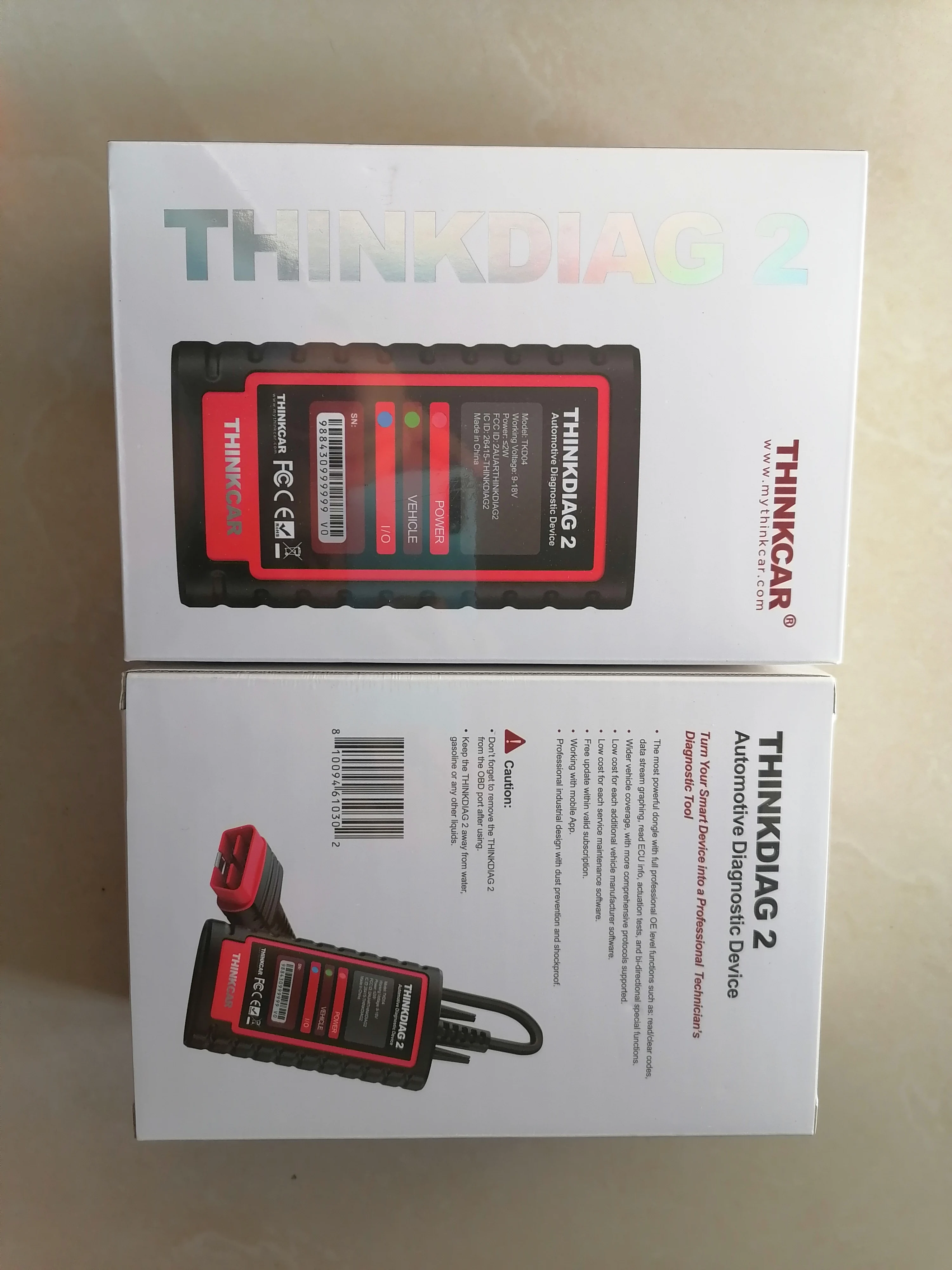 Flashed Thinkdiag 2 Supports CAN FD Protocols FOR D-Z Software Thinkdiag2 Bluetooth Connector PK DBSCAR VII GOLO DBSCAR 5