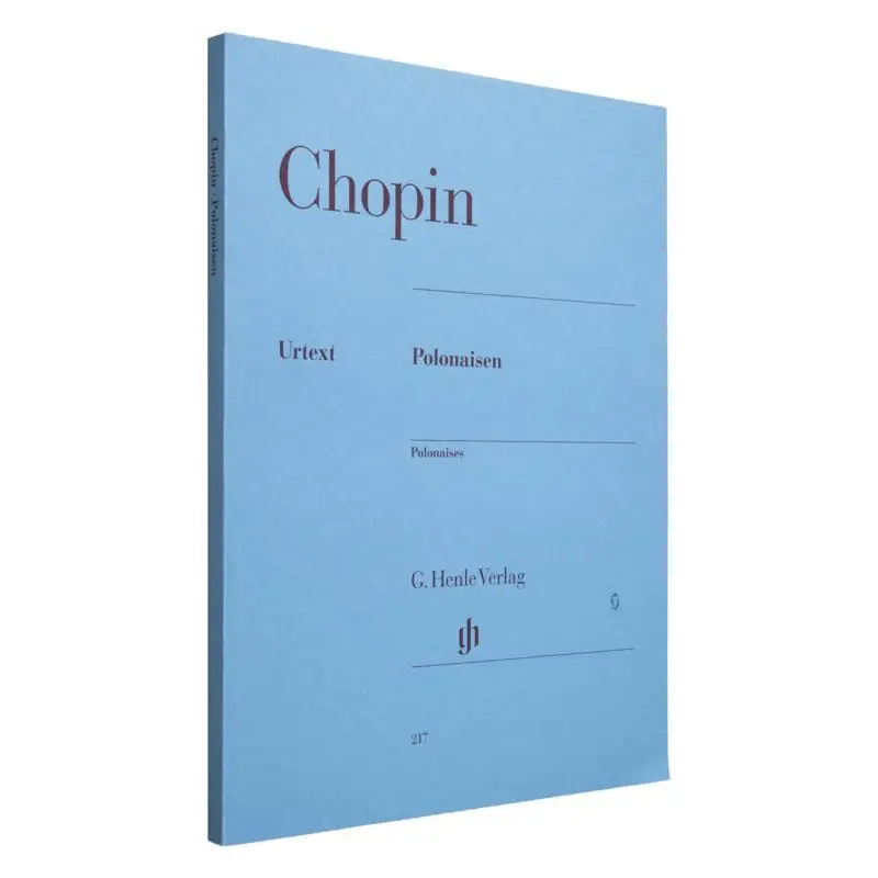 

HN217 Chopin Polonaises Pb Zimmermann Ewald G Henle Verlag 9790201802176 Book