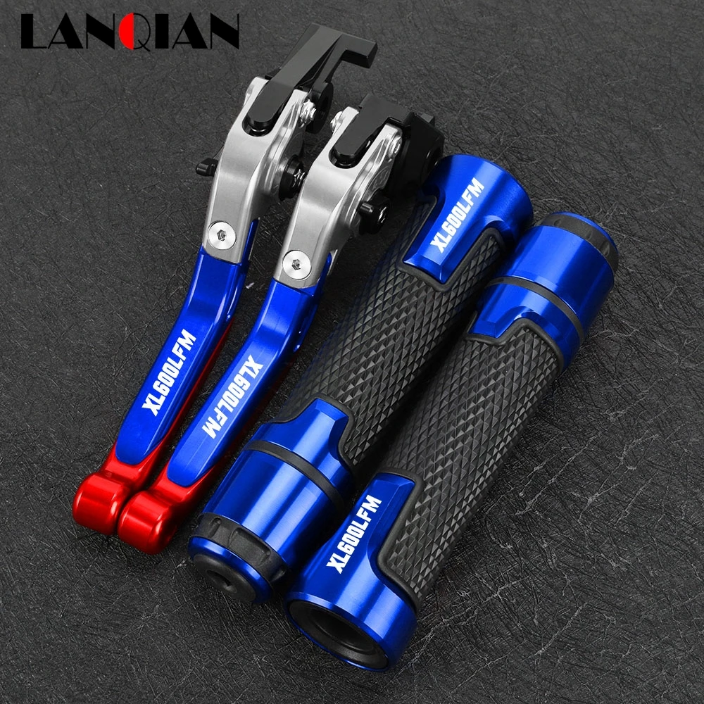 FOR HONDA XL600LMF XL600 LMF 1985-1986 Motorcycle Folding Extendable Adjustable Brake Clutch Levers Handlebar Hand Grips Ends