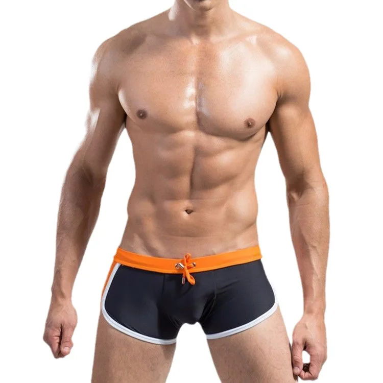 New Men's Double-Security Drawstring Boxer Trunk - Arrow Pants Swim Shorts for Beach Pool Bathing image 5