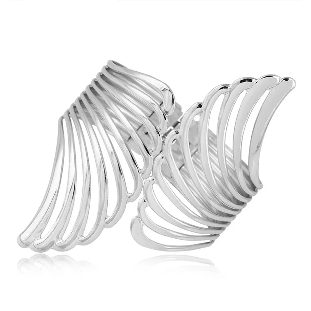 Gold/silvery Creative Minimalistic Metal Wings Pattern Luxury Curtain Holdback Curtain Clip Curtain Tiebacks Home Decor