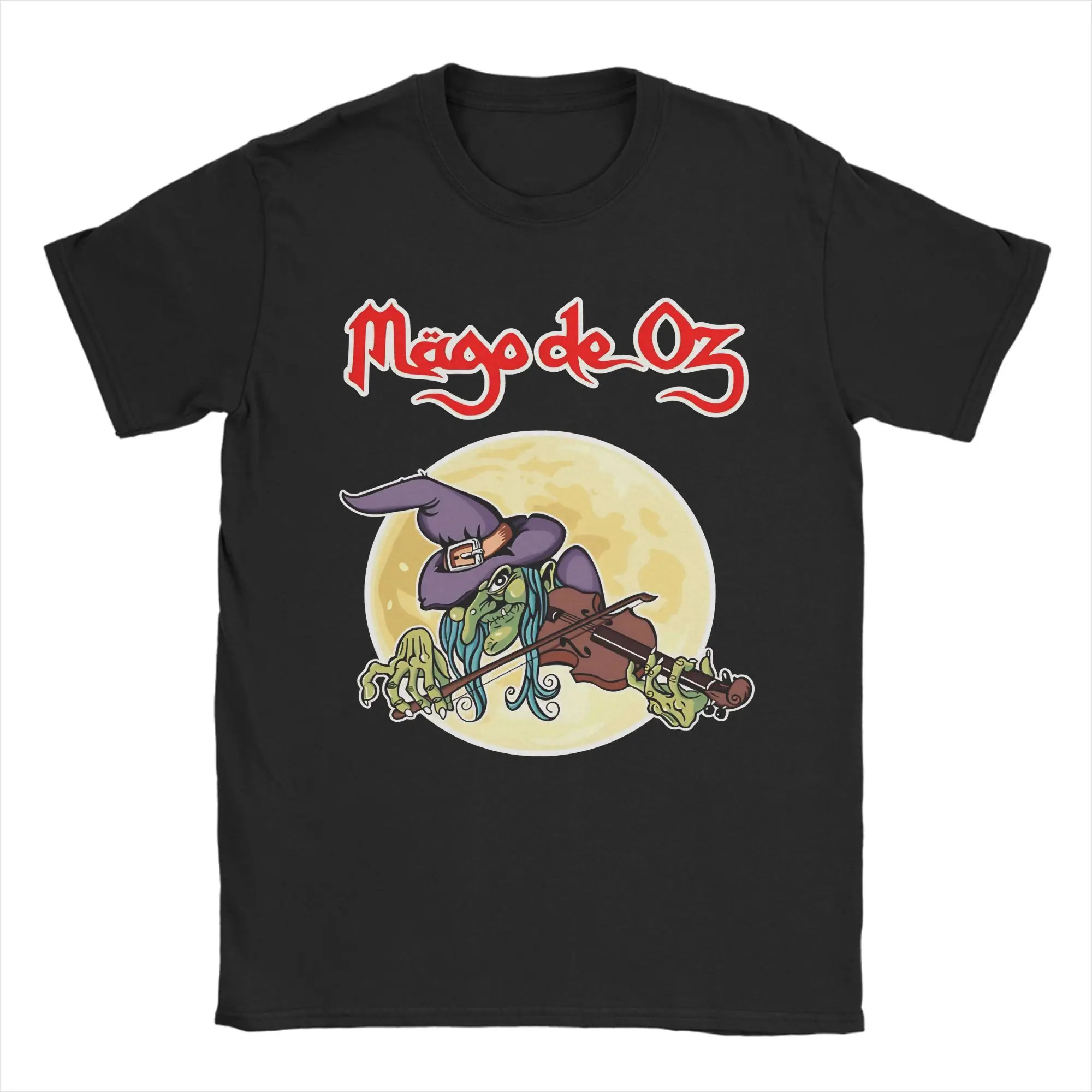 Camiseta MAGO DE OZ MUSIC de verão 100 algodão para homens, camiseta com design Harajuku, manga curta, estilo street, camisetas
