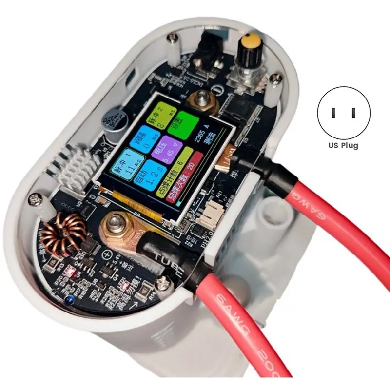 Y50A-High Power For 18650 Battery Dual Super Capacitor Battery Spot Welder Machine 0.1-0.4Mm Capacitor Spot Welding Machine US
