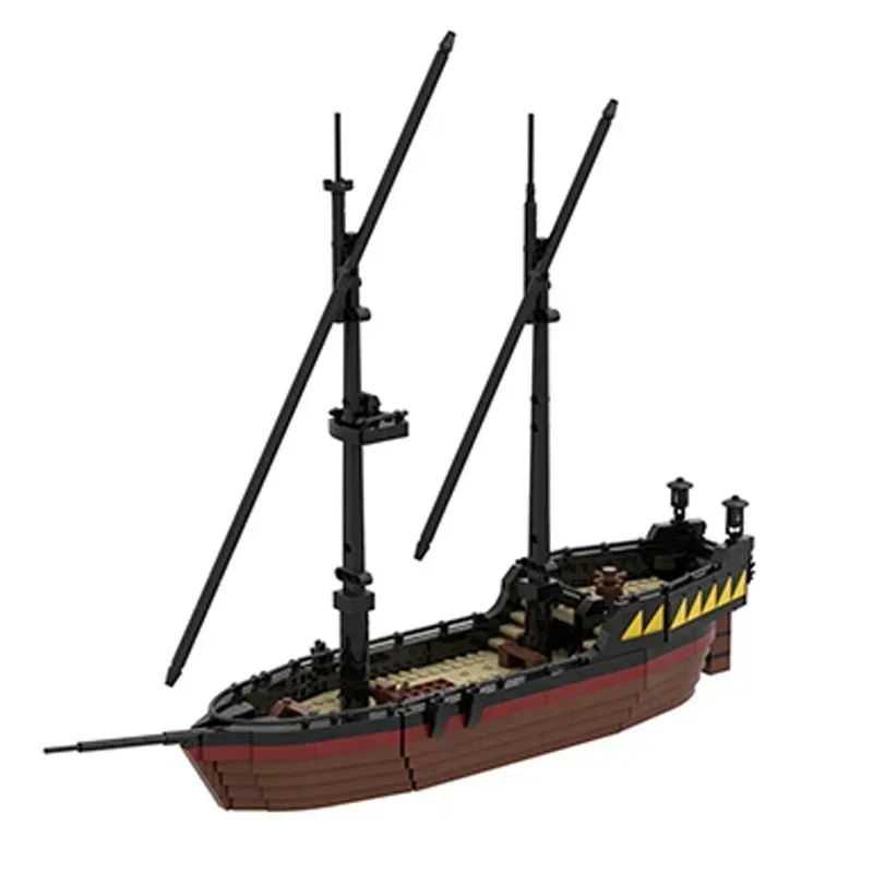القراصنة نموذج باخرة Moc قوالب بناء الغراب مخلب قارب التكنولوجيا وحدات كتل هدايا عيد الميلاد اللعب لتقوم بها بنفسك مجموعات الجمعية