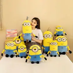 Despicable Me Cartoon Movie Plush Toys Cute Minion Plushie Bob Stuart Kevin Soft Stuff Doll Room Decor Birthday Gift For Kids