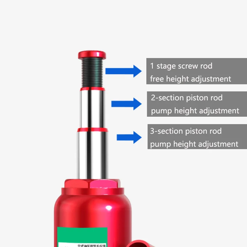 Hot Sale Automotive Jack 3 Tons Vertical Hydraulic Jack Car Truck SUV Jack Tire Change Tool