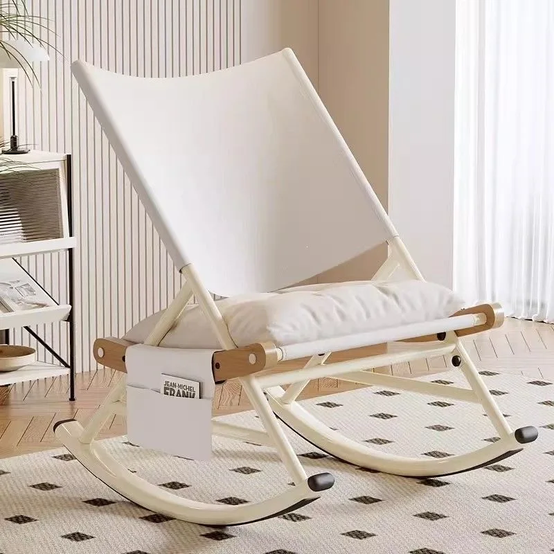 Balcony rocking chair household living room small apartment lazy so******ch break Internet celebrity garden leisure rocking