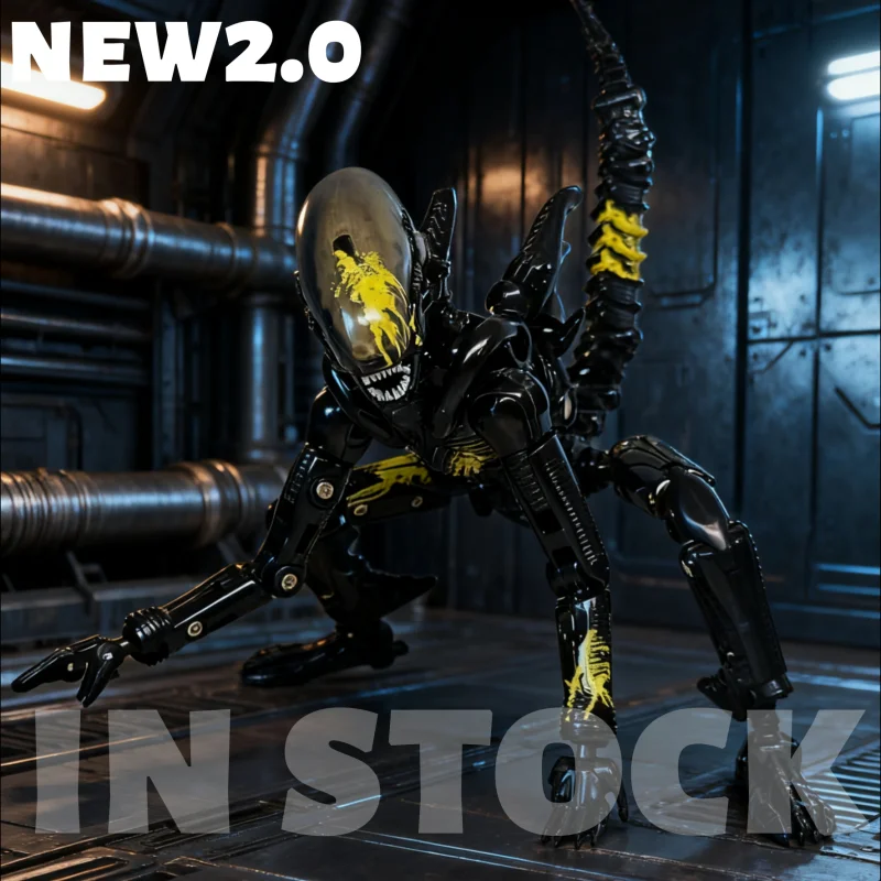 

【В наличии】52toys Beast Box Alien 2.0, ограниченная серия, оригинальная игрушка-трансфигурация, мобильная модель, наконечник