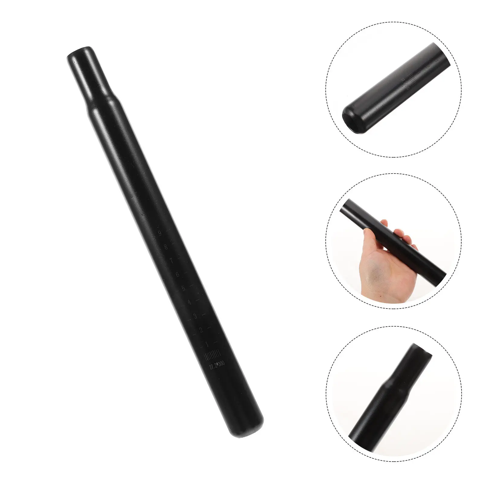

Bicycle Seatpost High-Carbon Steel Strong Wear-Resistant Adjustable Seat Post Tube for Road Track Downhill Bikes