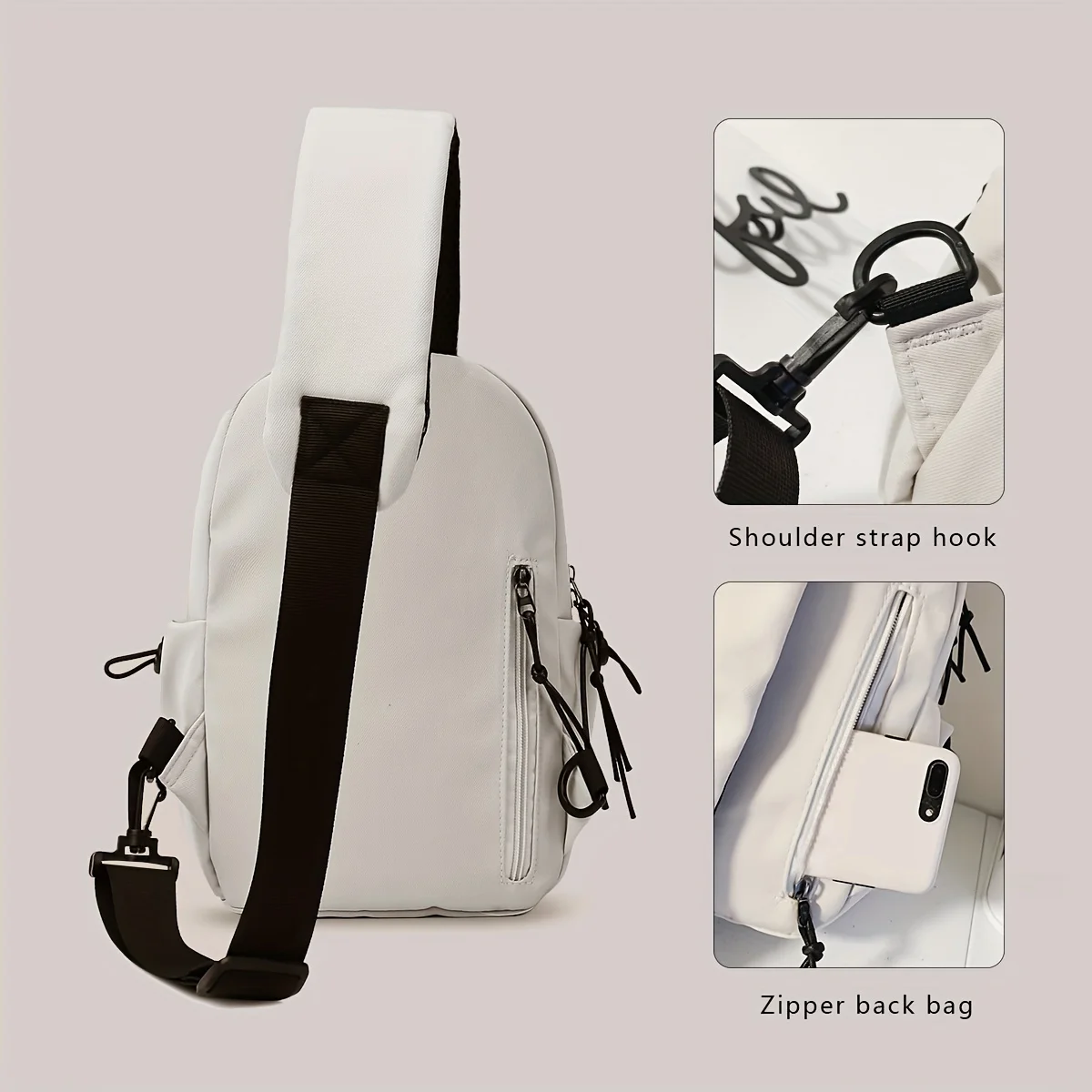 High-Capacity, Spine-Supportive College Backpack - Laptop Compartment, Durable & Ideal Gift