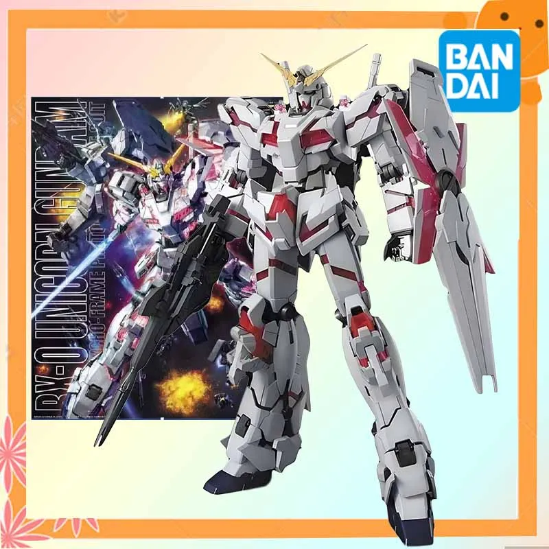

Bandai Original GUNDAM MG PB UNICORN 02 GUNDAM Ver.Ka ALL SERIES 1/100 Anime Action Figure Assembly Model Toys Gifts for Boys