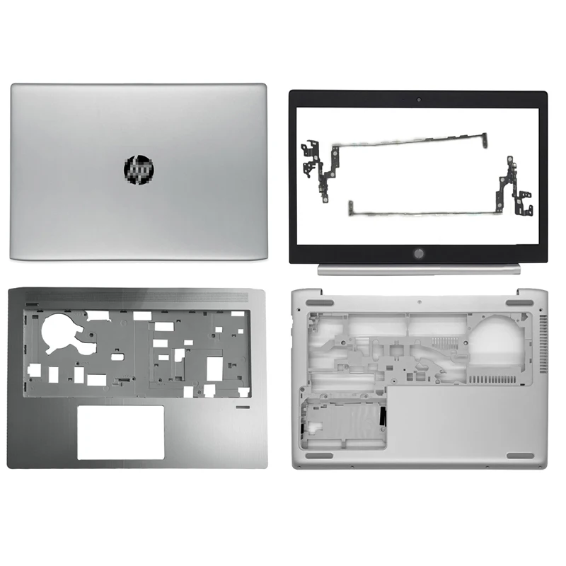 

NEW Laptop Top Back Case LCD Back Cover/Front Bezel/Hinges/Palmrest/Bottom Case For HP Probook 440 G5 Top Back Case Silver