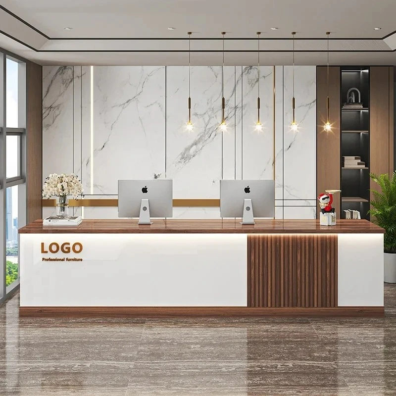 

02Company reception desk store bar table beauty salon clothing store property supermarket checkout page