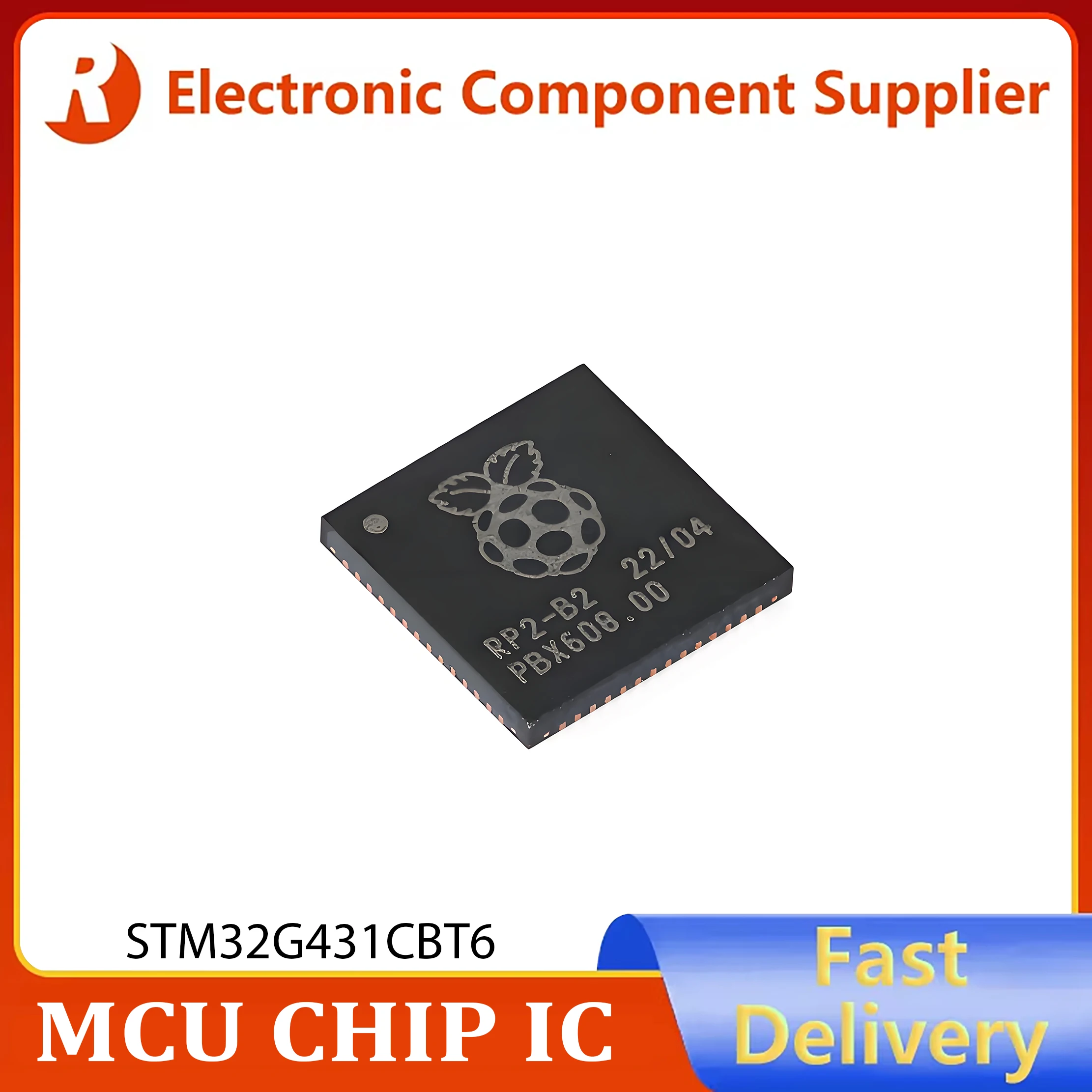 2pcs Genuine RP2040 LQFN-56 ARM Cortex-M0 133MHz microcontroller chip