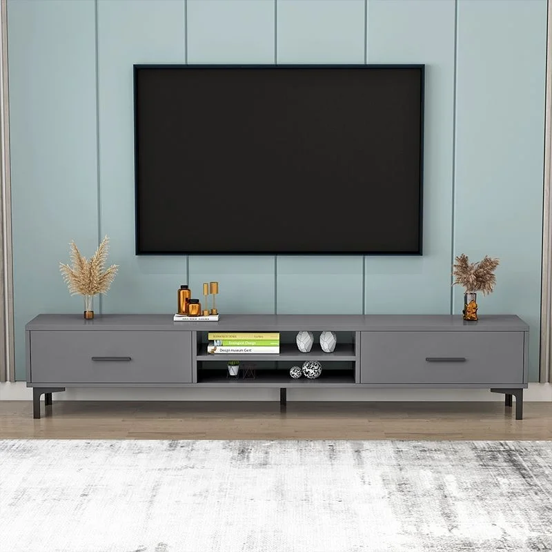 #Light Luxury Modern TV Cabinet For Living Room Small Apartment Bedroom Floor Furniture Economical