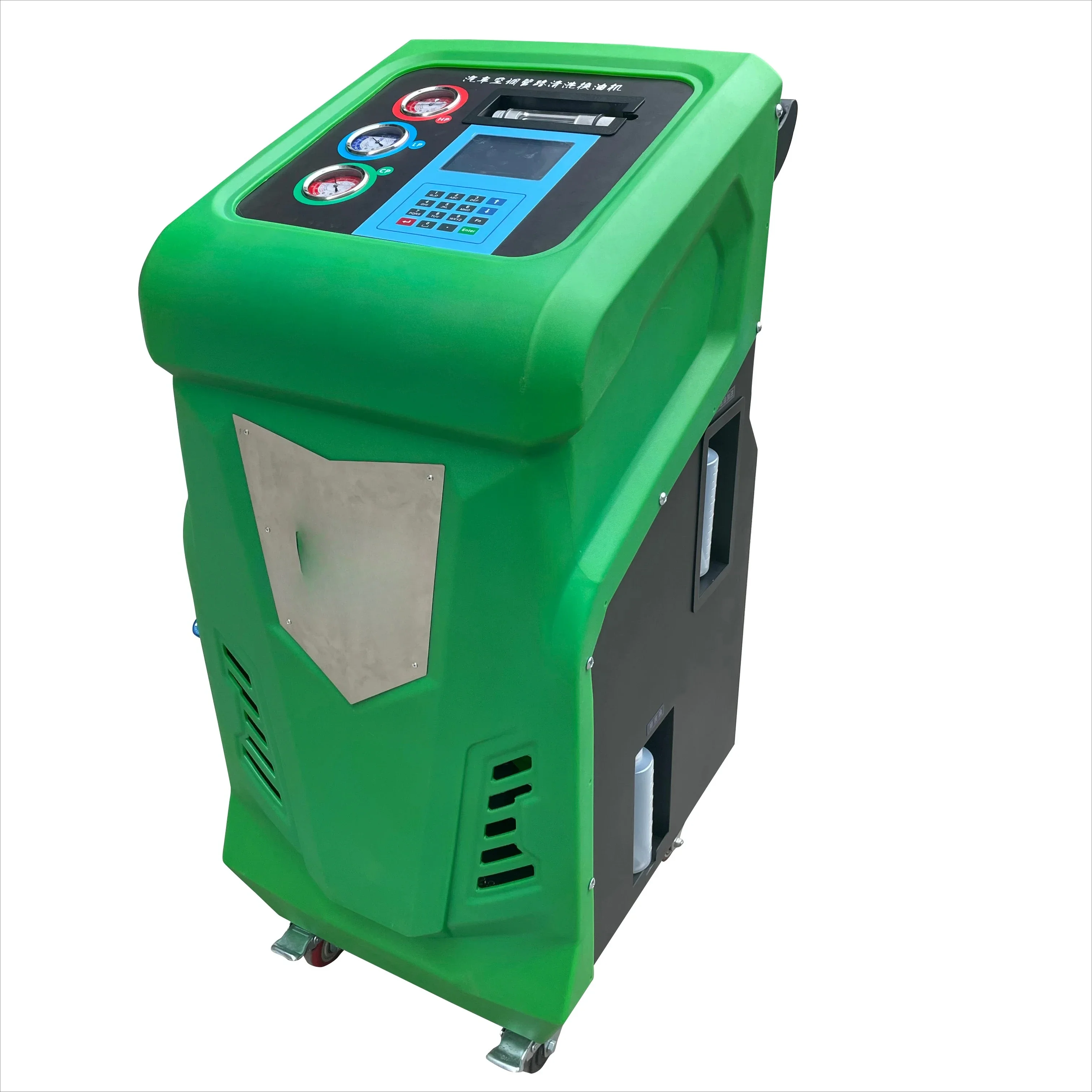 Car A C System Flushing & Oil Change Machine