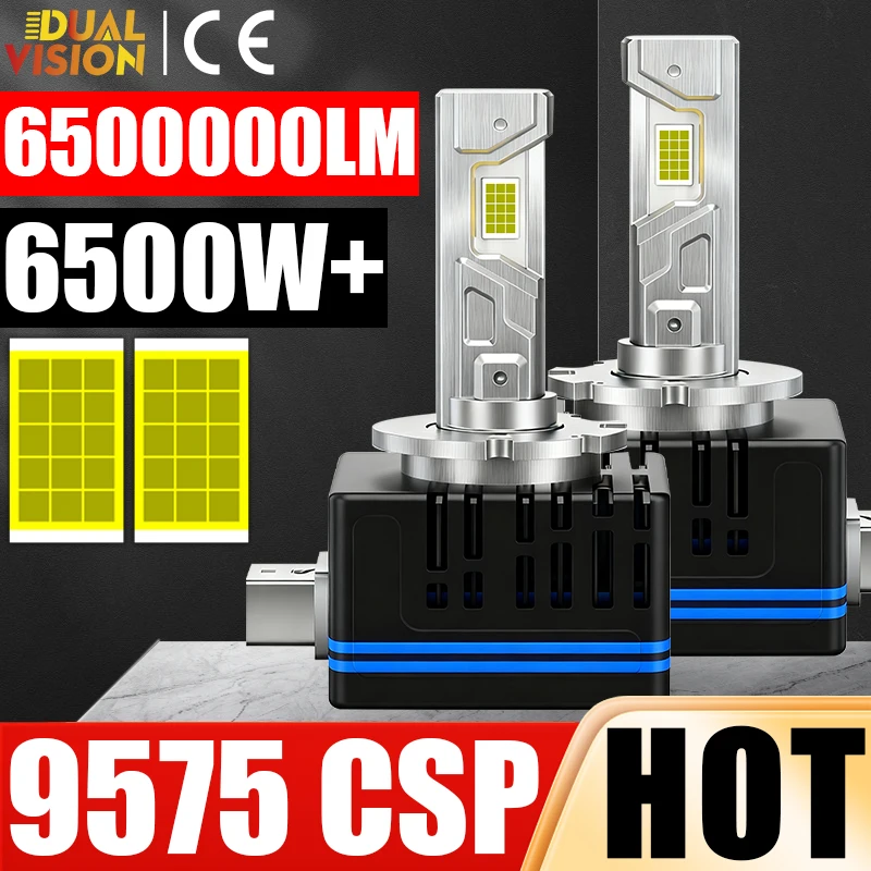 Dualvision D1S D3S D2S D4S LED المصباح HID D1R D3R عدة زينون Led لمبات التحديثية عدة D2R D4R مصابيح السيارة 9084 CSP أضواء السيارات 12 فولت #1