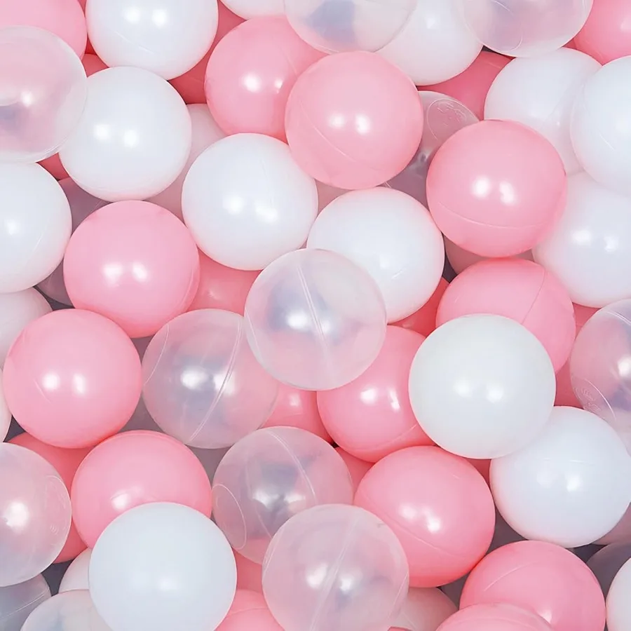 1000 contagens de plástico macio bola pit bolas para cães de estimação colorido ftalato livre bpa bebê criança jogar bolas para crianças
