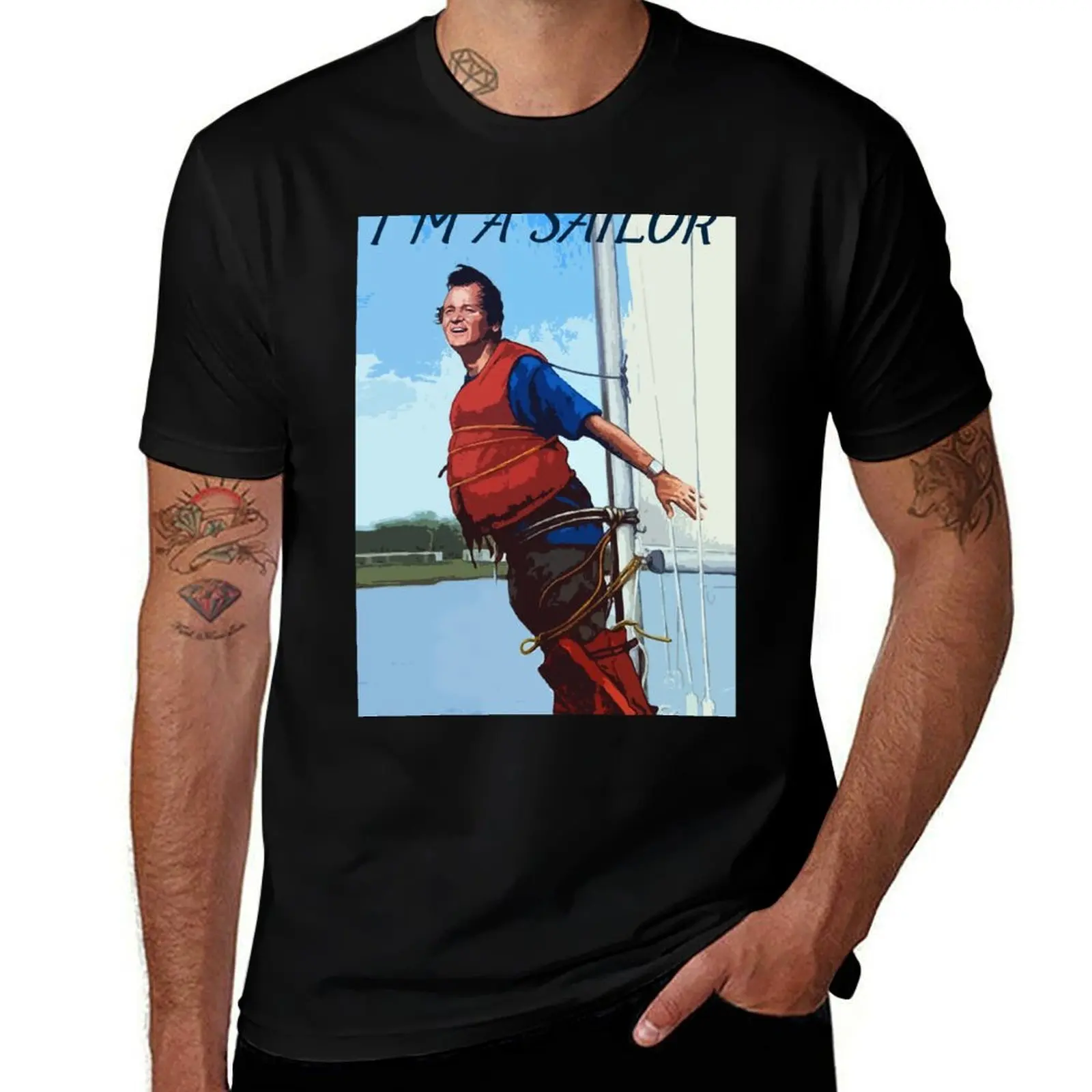

Im A Sailor Bob Quote T-Shirt t shirts with prints man t shirt cotton high quality T-Shirt