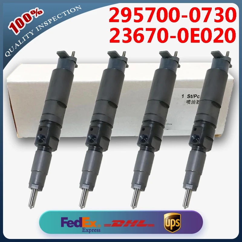 

4PCS 295700-0730 22859983 Common Rail Injector Assembly for Volvo Penta Engine