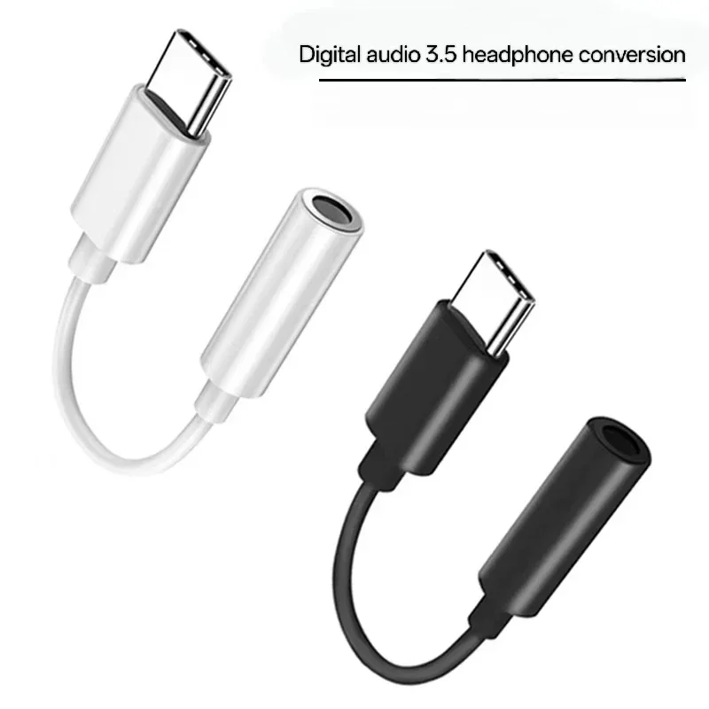 Type C To 3.5mm Aux Adapter 3 5 Jack Audio Cable for Huawei Xiaomi Redmi POCO Sumsang LG 3.5MM to 8Pin Aux Adputer for iPhone