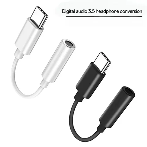 Type C To 3.5mm Aux Adapter 3 5 Jack Audio Cable for Huawei Xiaomi Redmi POCO Sumsang LG 3.5MM to 8Pin Aux Adputer for iPhone