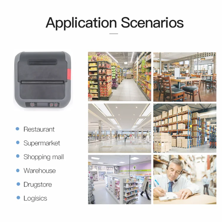 2026new New IP54 Mini BT Wirel - огляд і ціна Label Printer Thermal