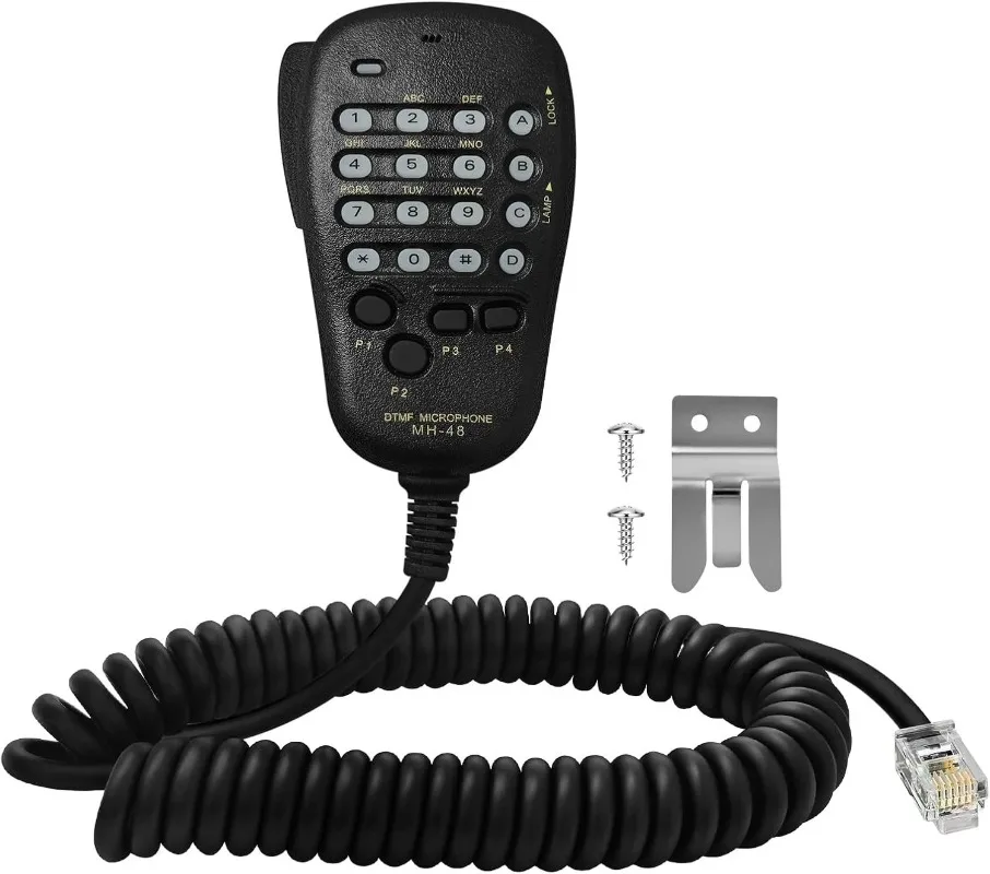 YAESU DTMF mikrofon MH-48 Heavy Duty MH-48A6J ręczny mikrofon PTT głośnik do FT-2600 FT-7800R FT-7900R FT-8800R samochodowe radio mobilne